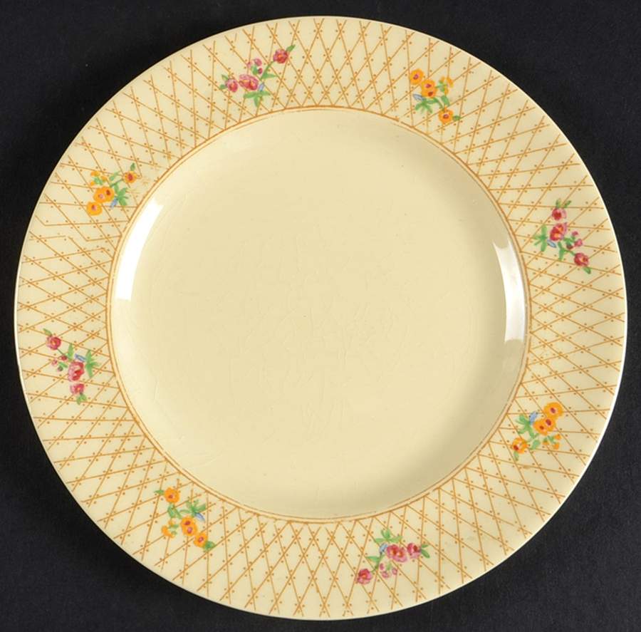 Old English Trellis Bread & Butter Plate by Johnson Brothers-1