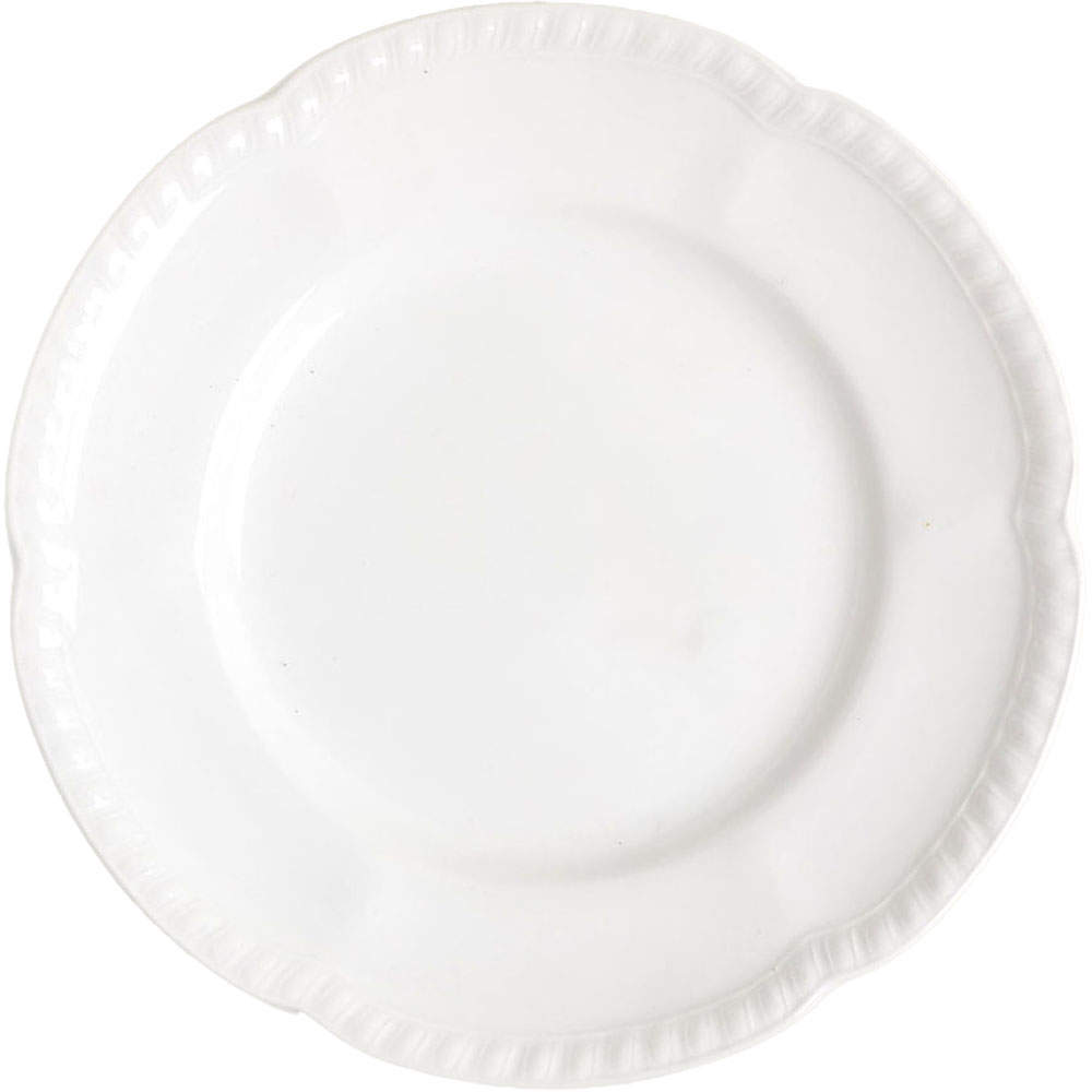 Old English White (Undecorated) Salad Plate by Johnson Brothers-1