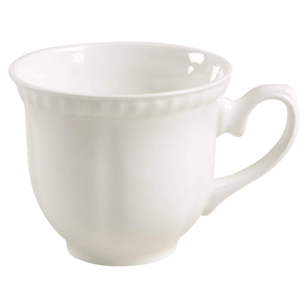 Old English White (Undecorated) Flat Cup by Johnson Brothers-1
