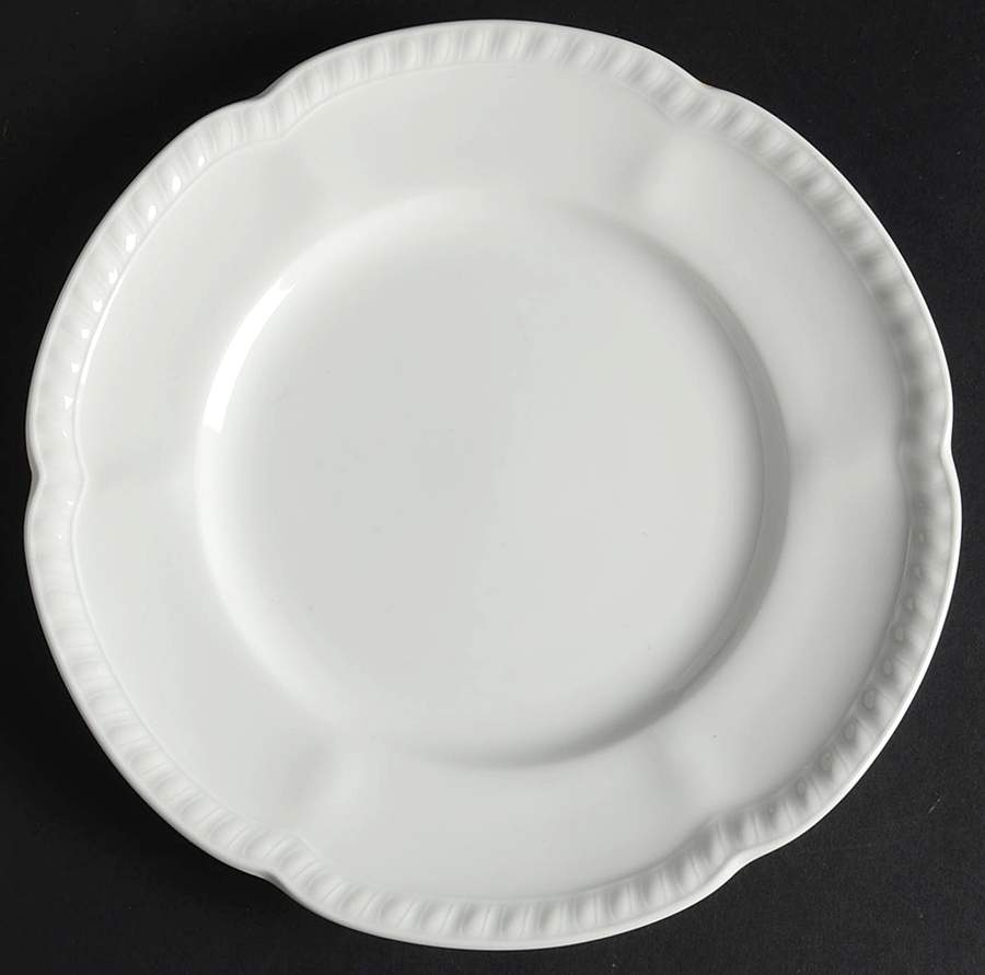 Old English White (Undecorated) Luncheon Plate by Johnson Brothers-1