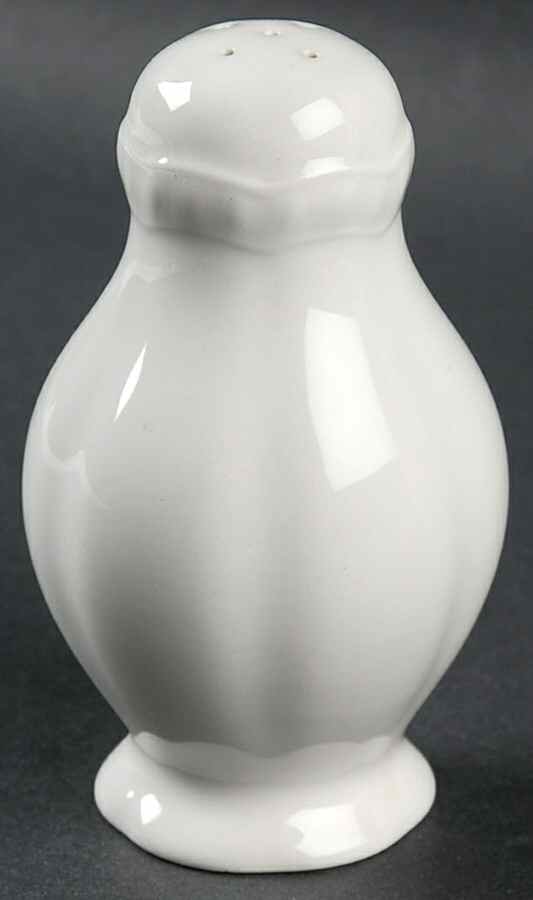 Old English White (Undecorated) Pepper Shaker by Johnson Brothers-1