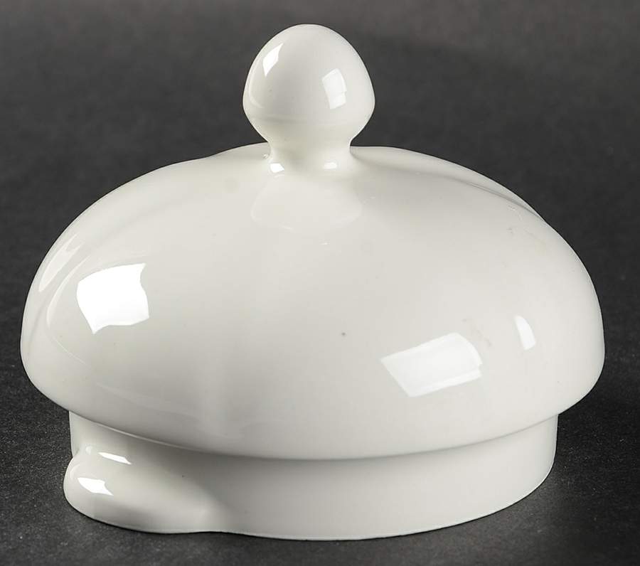 Old English White (Undecorated) Lid for Teapot by Johnson Brothers-1