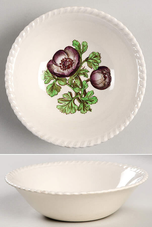 Old Flower Prints Coupe Cereal Bowl by Johnson Brothers-1