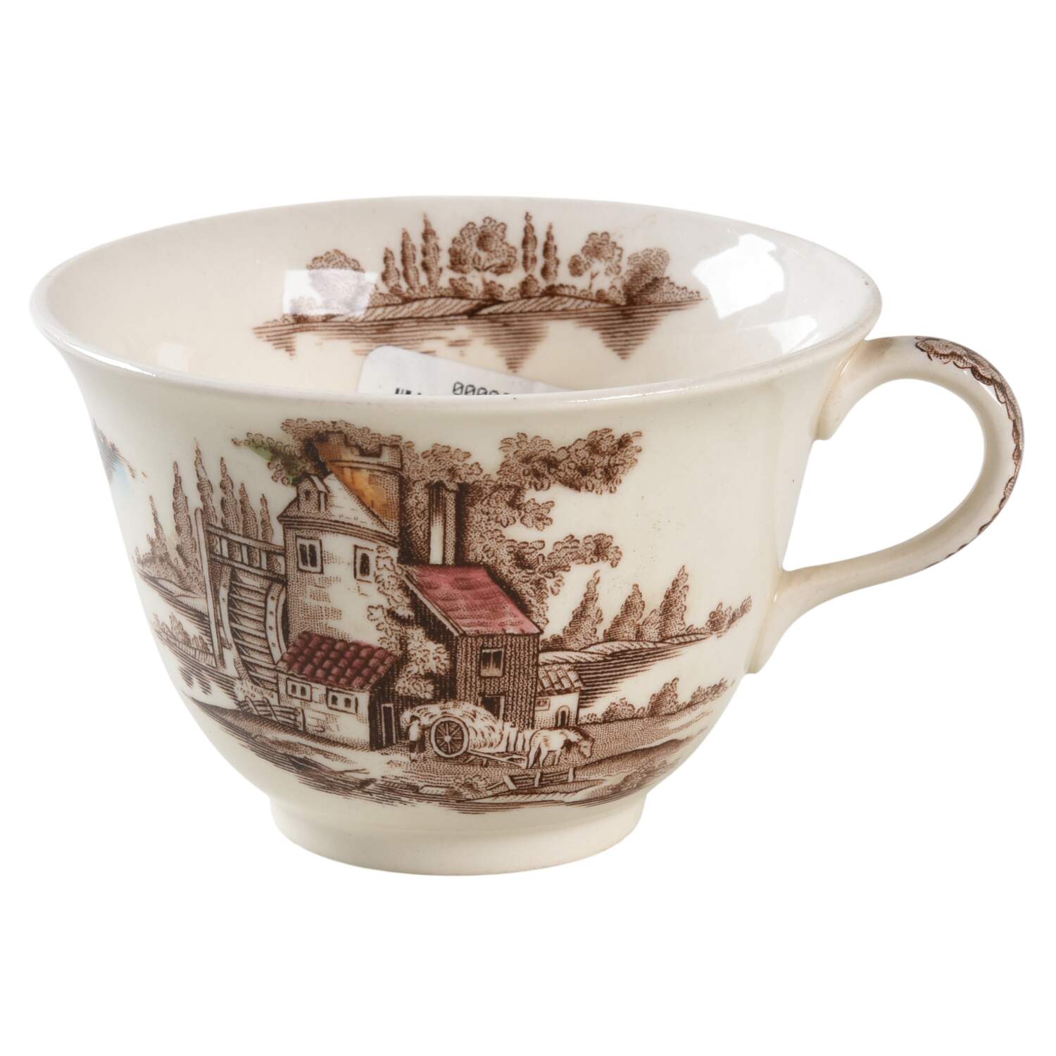 The Old Mill Brown Multicolor Snack Cup by Johnson Brothers-1