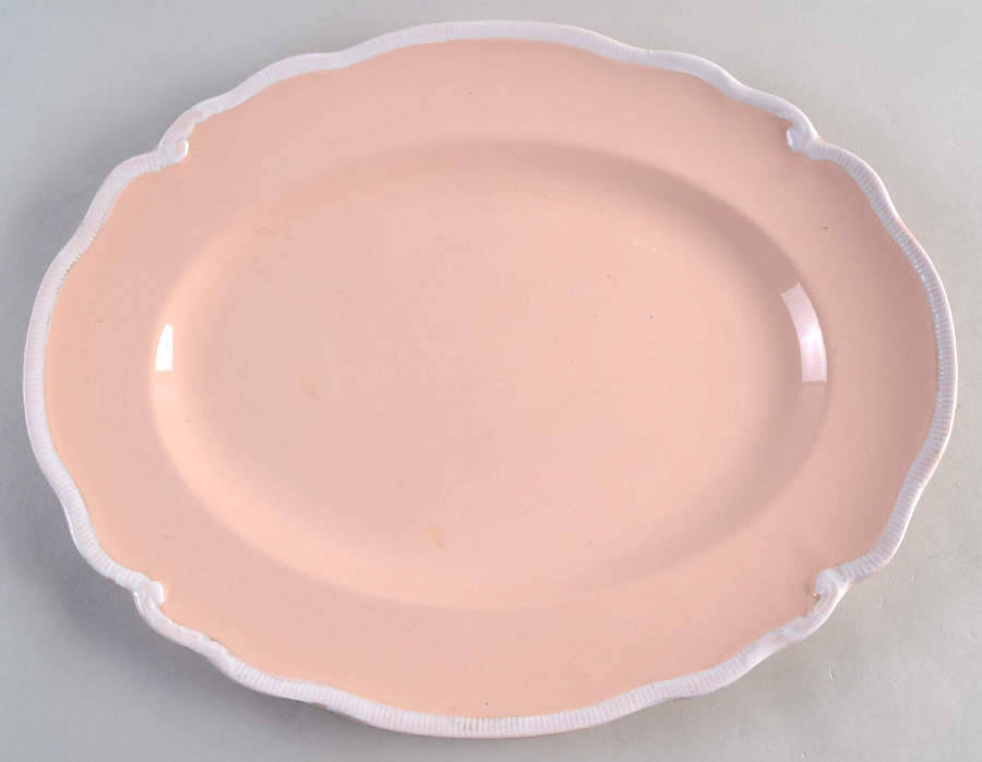 Old Staffordshire 14" Oval Serving Platter by Johnson Brothers-1