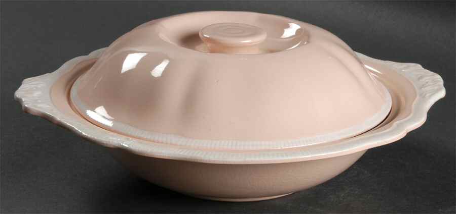 Old Staffordshire Round Covered Vegetable by Johnson Brothers-1