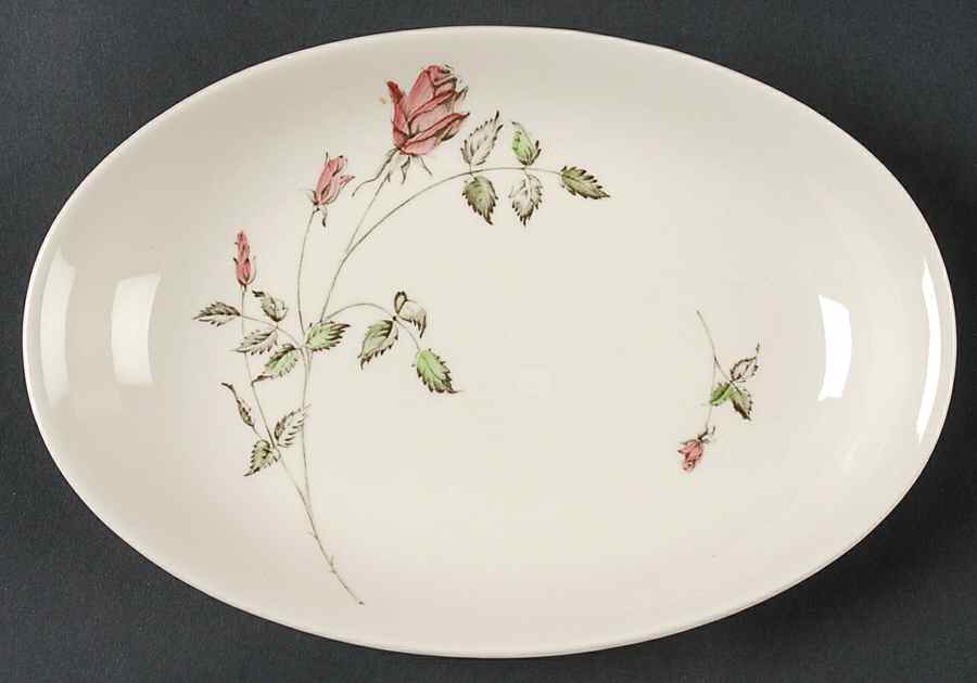 Only A Rose Relish/Gravy Underplate by Johnson Brothers-1