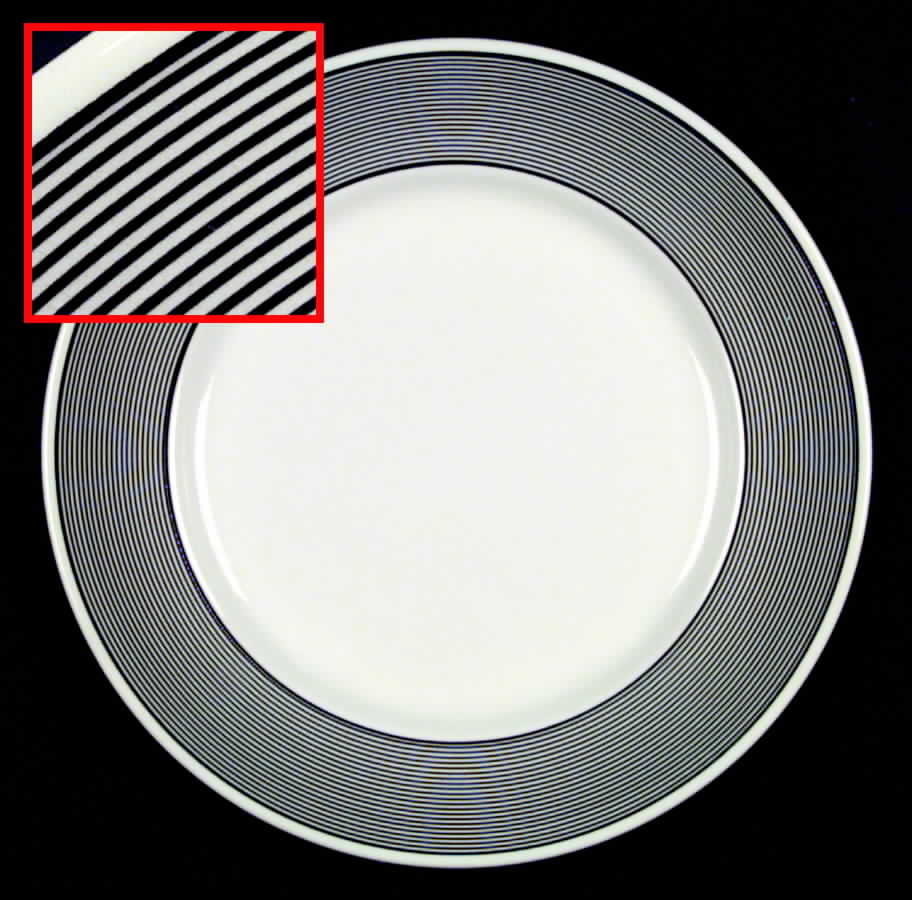 Orbit (Black & White) Dinner Plate by Johnson Brothers-1