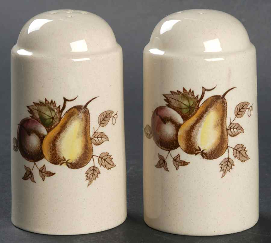 Orchard Salt & Pepper Set by Johnson Brothers-1