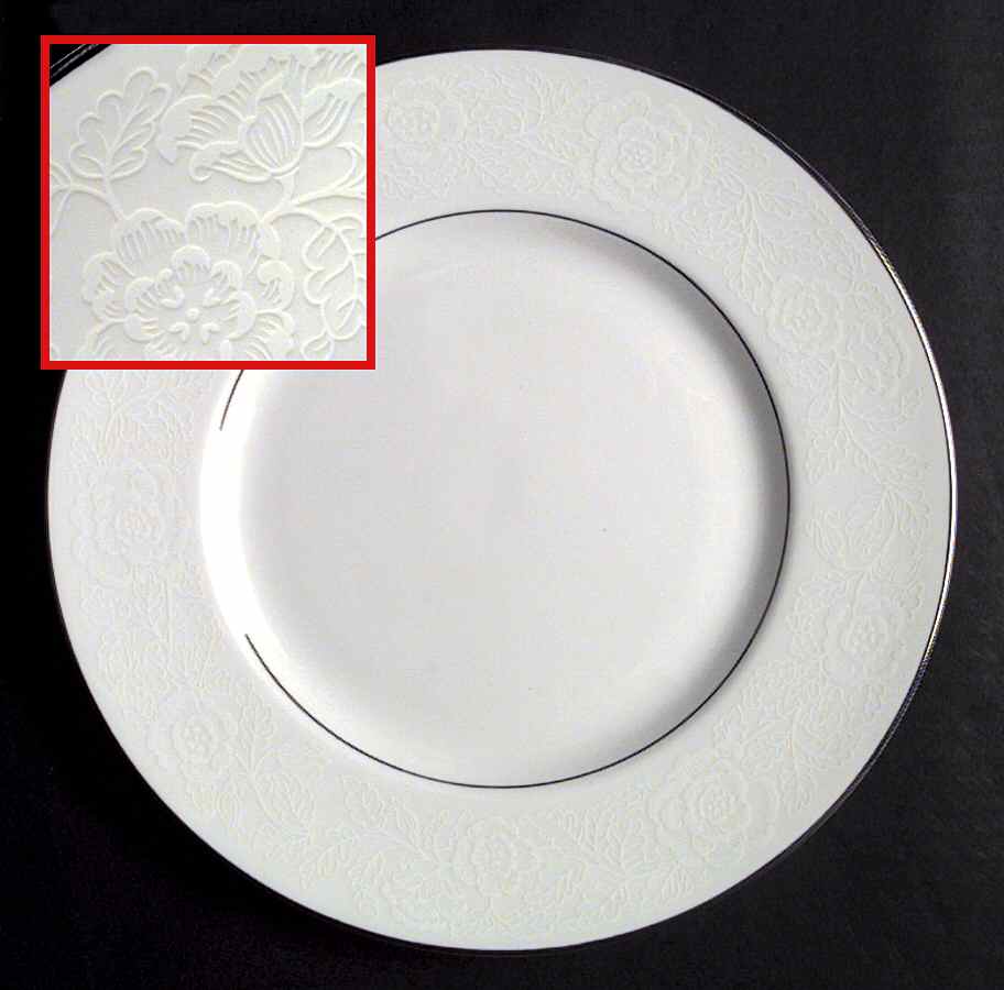 Organdy Dinner Plate by Johnson Brothers-1