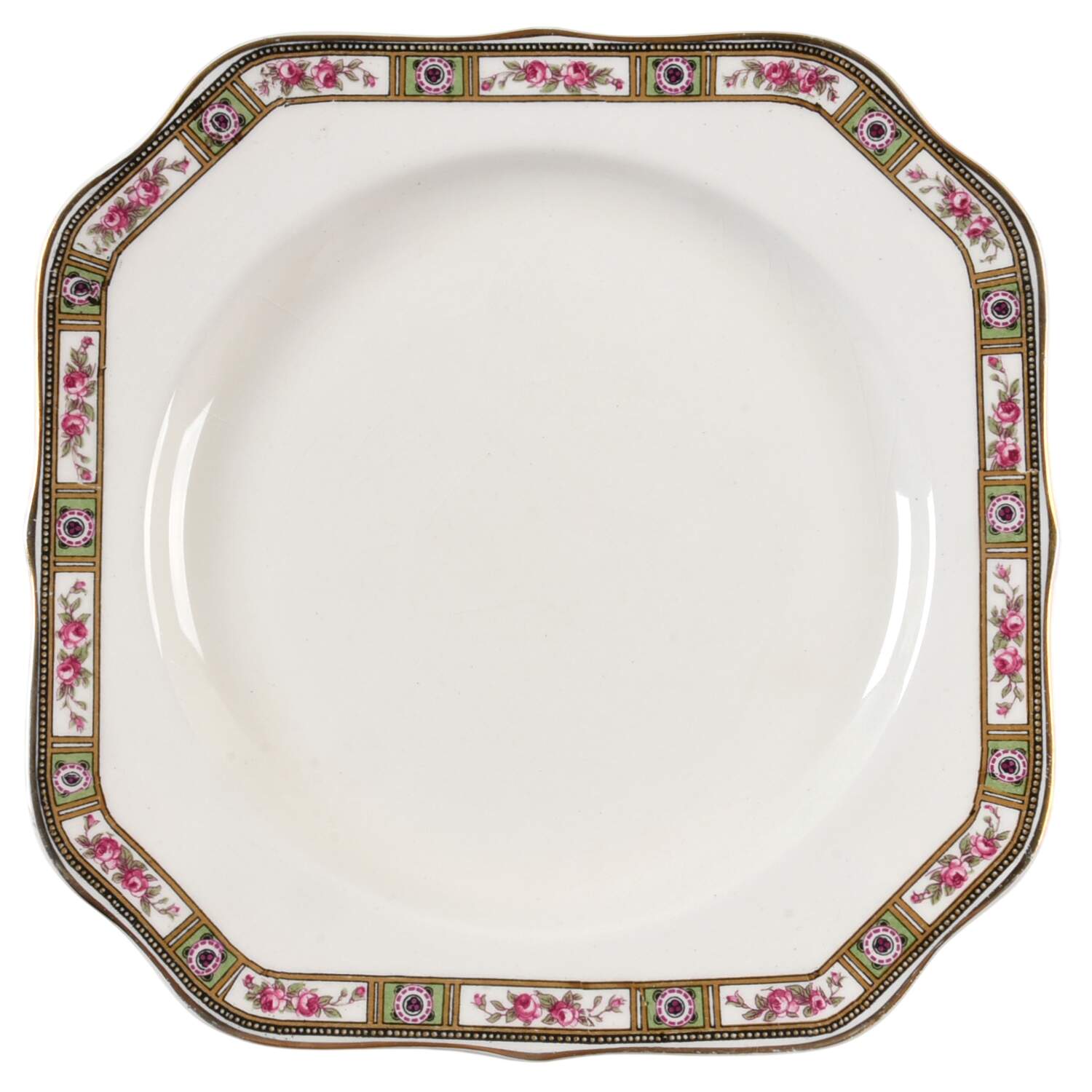 Ormsby Square Salad Plate by Johnson Brothers-1