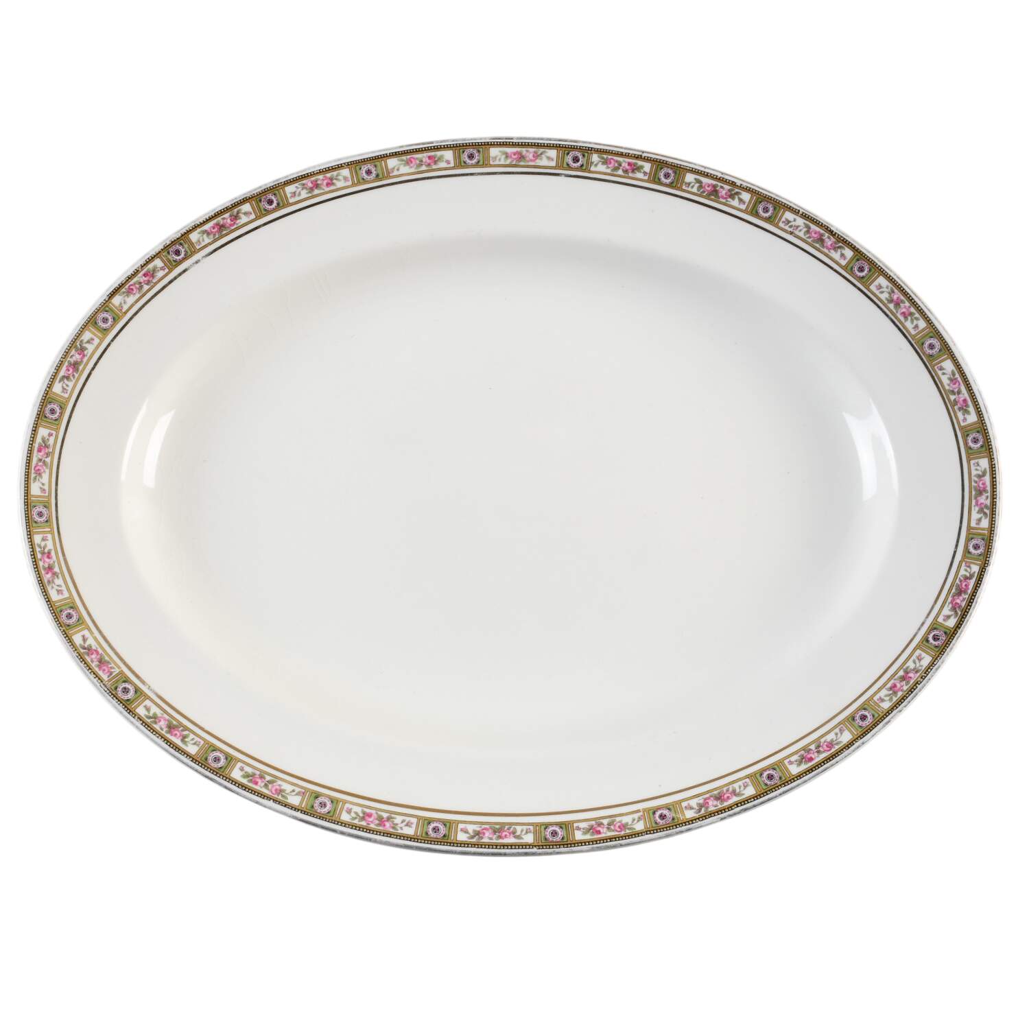 Ormsby 16" Oval Serving Platter by Johnson Brothers-1