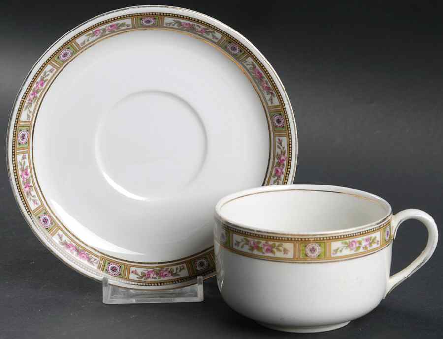 Ormsby Flat Cup & Saucer Set by Johnson Brothers-1
