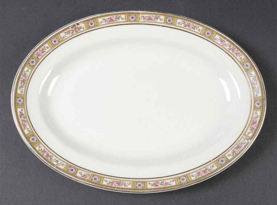Ormsby 10" Oval Serving Platter by Johnson Brothers-1