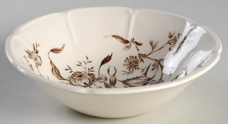 Oriental Rose Coupe Cereal Bowl by Johnson Brothers-1