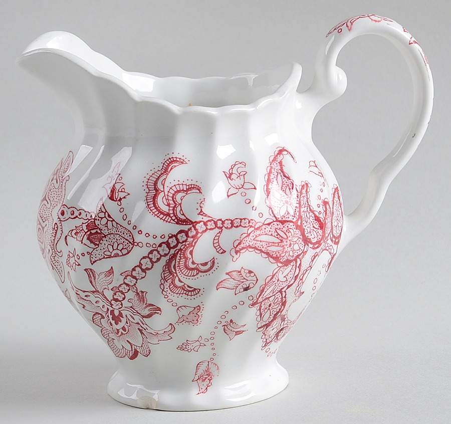 Paisley Red Creamer by Johnson Brothers-1