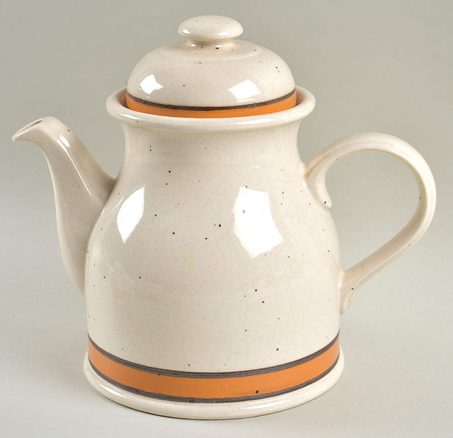 Papaya Coffee Pot & Lid by Johnson Brothers-1