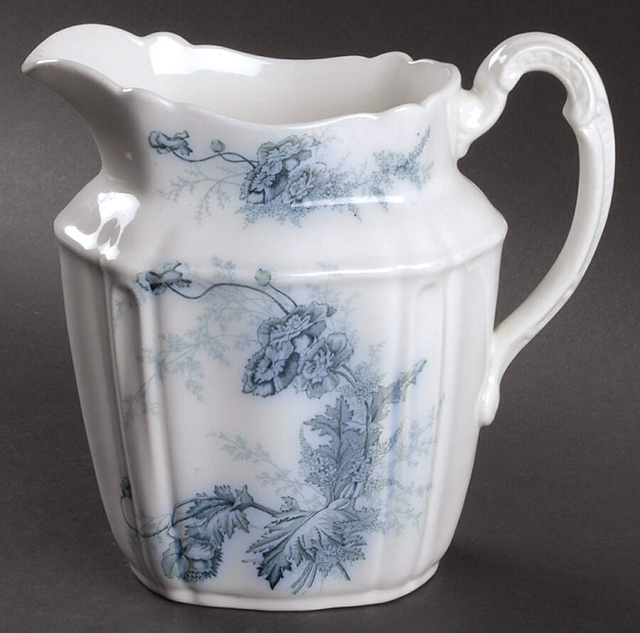 Paris Blue Green 48 Oz Pitcher by Johnson Brothers-1