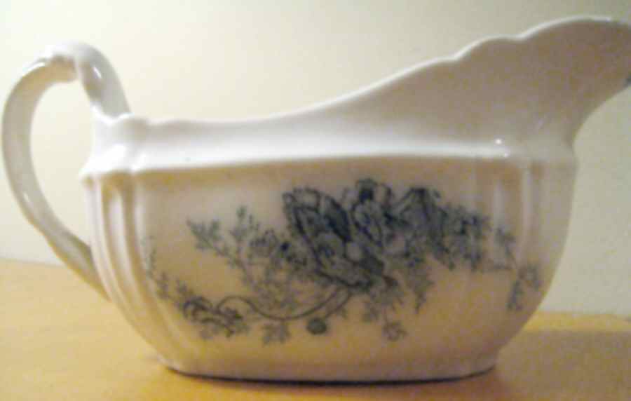Paris Blue Green Creamer by Johnson Brothers-1