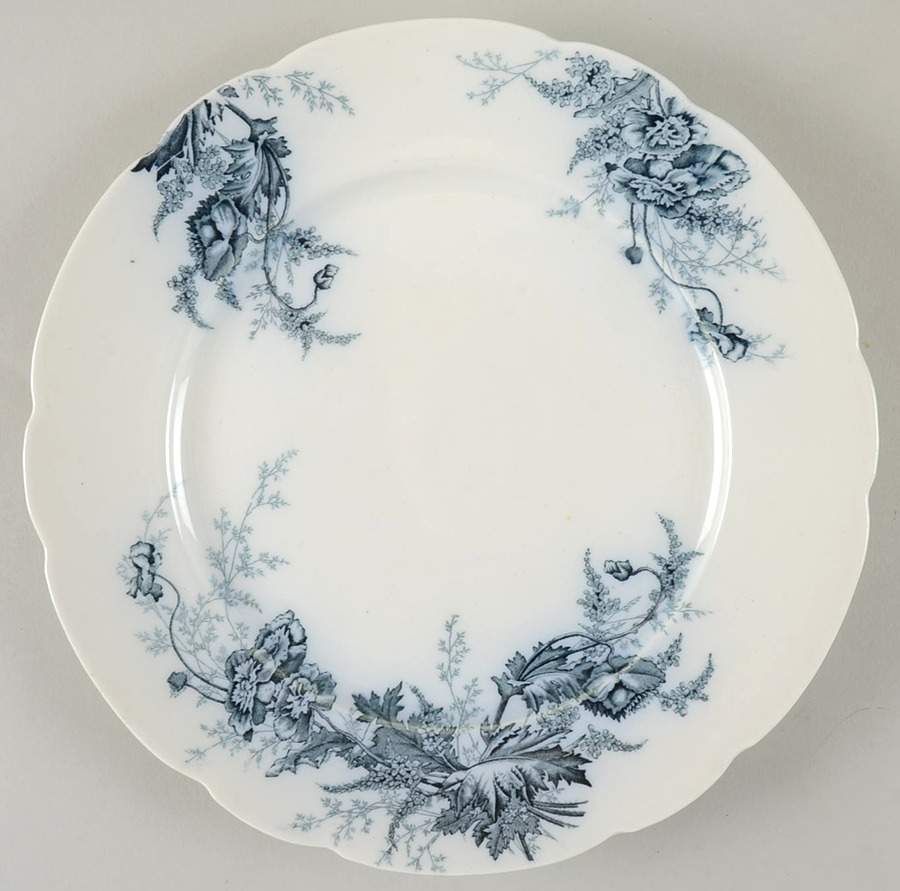 Paris Blue Green Dinner Plate by Johnson Brothers-1