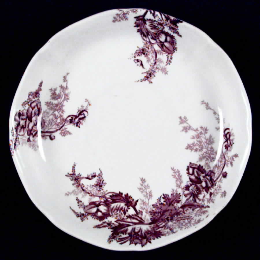 Paris Brown Saucer by Johnson Brothers-1