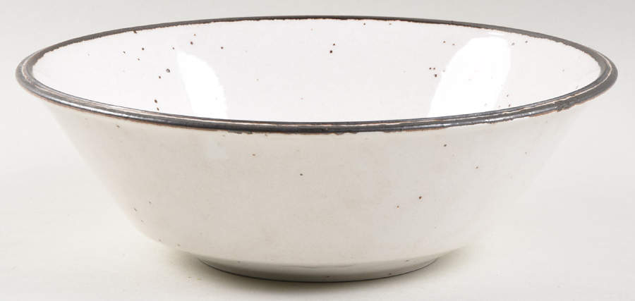 Patio Brown 8" Round Vegetable Bowl by Johnson Brothers-1