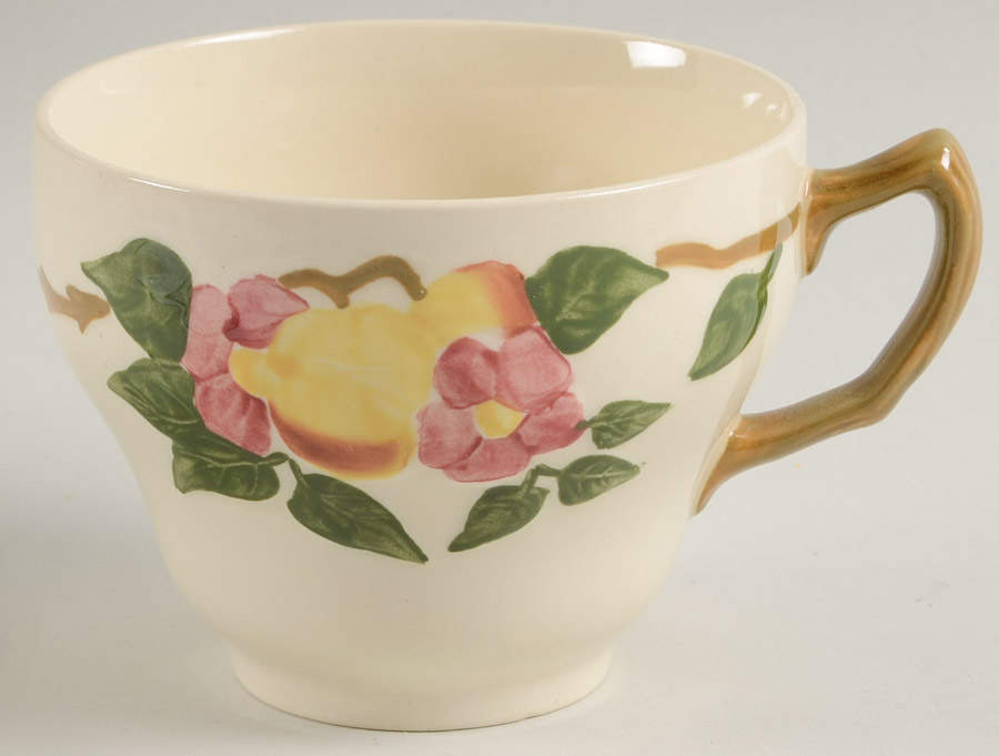 Peach Bloom Flat Cup by Johnson Brothers-1