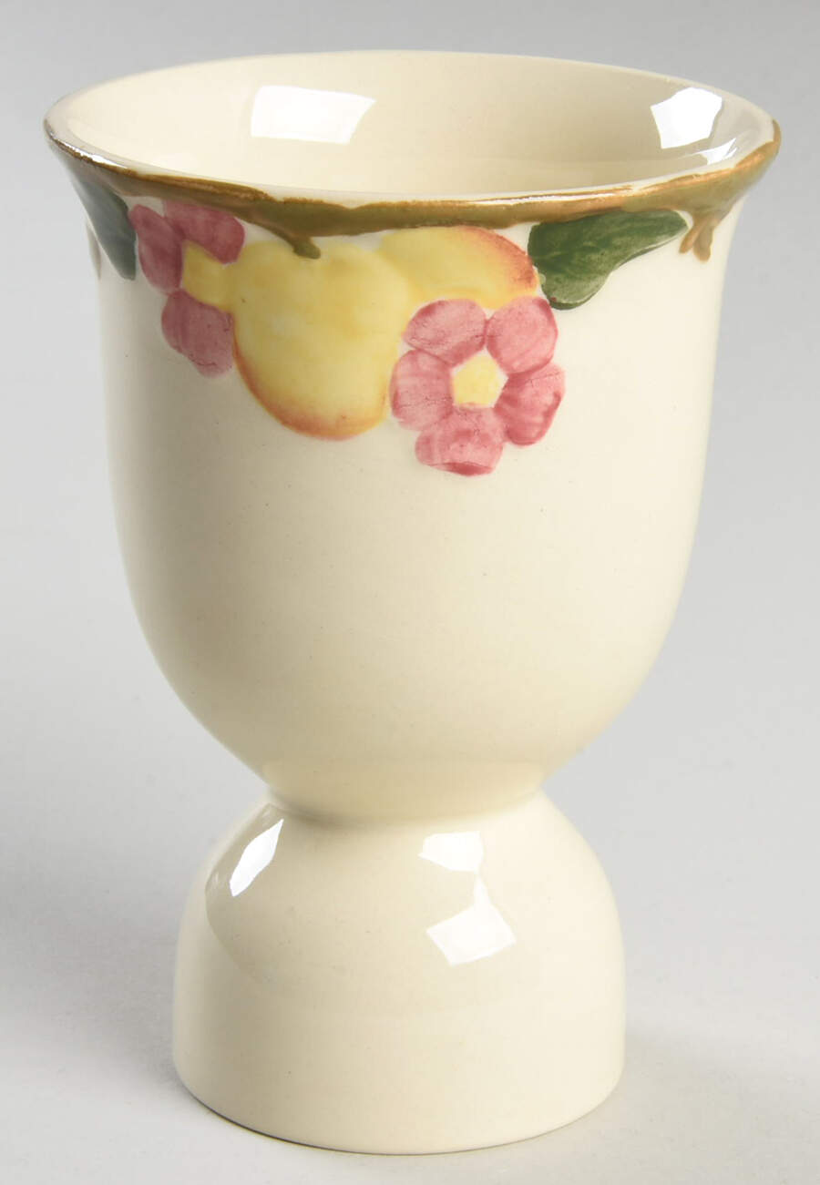 Peach Bloom Double Egg Cup by Johnson Brothers-1