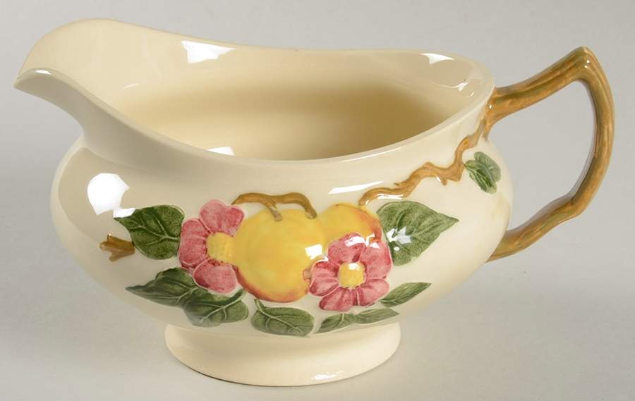 Peach Bloom Gravy Boat by Johnson Brothers-1