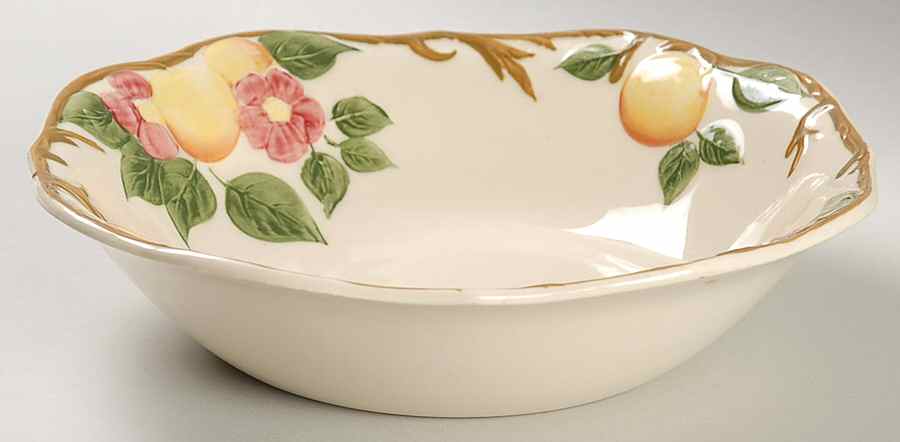 Peach Bloom Square Soup Bowl by Johnson Brothers-1
