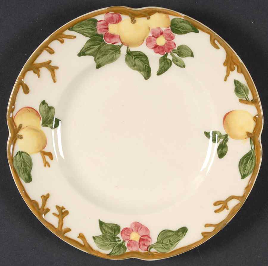 Peach Bloom Bread & Butter Plate by Johnson Brothers-1