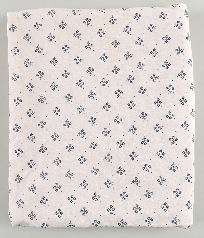 Petite Fleur Blue 52" Square Tablecloth by Johnson Brothers-1