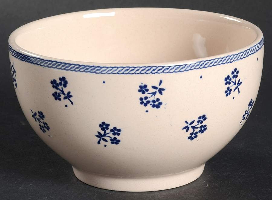 Petite Fleur Blue Cranberry Bowl by Johnson Brothers-1