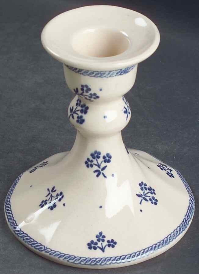 Petite Fleur Blue Small Candlestick by Johnson Brothers-1