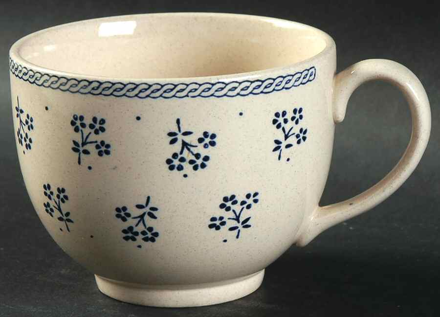 Petite Fleur Blue Flat Cup by Johnson Brothers-1