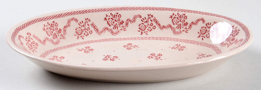 Petite Fleur Burgundy Pink Relish by Johnson Brothers-1