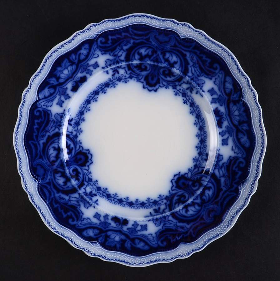 Persian (Flow Blue) Salad Plate by Johnson Brothers-1