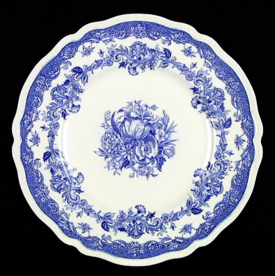 Persian Tulip Blue Dinner Plate by Johnson Brothers-1