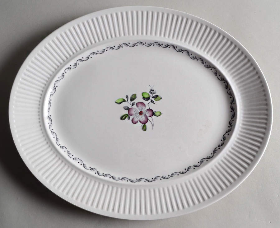Plum Blossom 11" Oval Serving Platter by Johnson Brothers-1