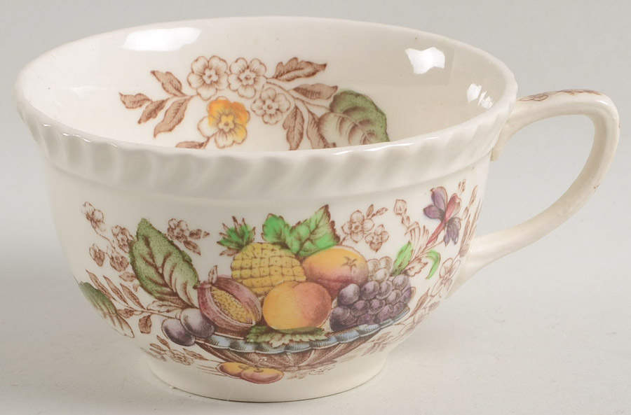 Pomona (Old English) Flat Cup by Johnson Brothers-1