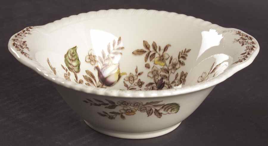 Pomona (Old English) Lugged Cereal Bowl by Johnson Brothers-1