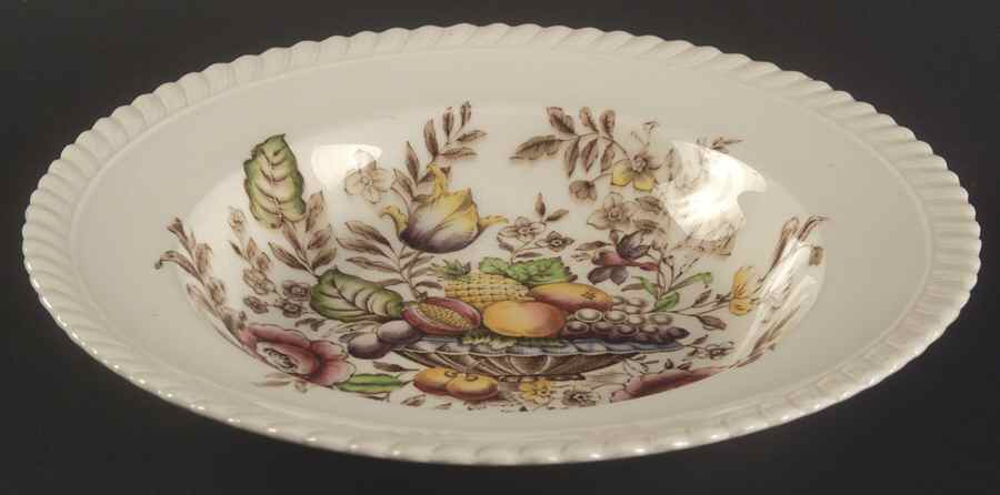Pomona (Old English) Rim Soup Bowl by Johnson Brothers-1