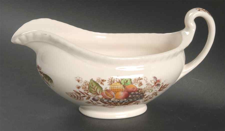 Pomona (Old English) Gravy Boat by Johnson Brothers-1