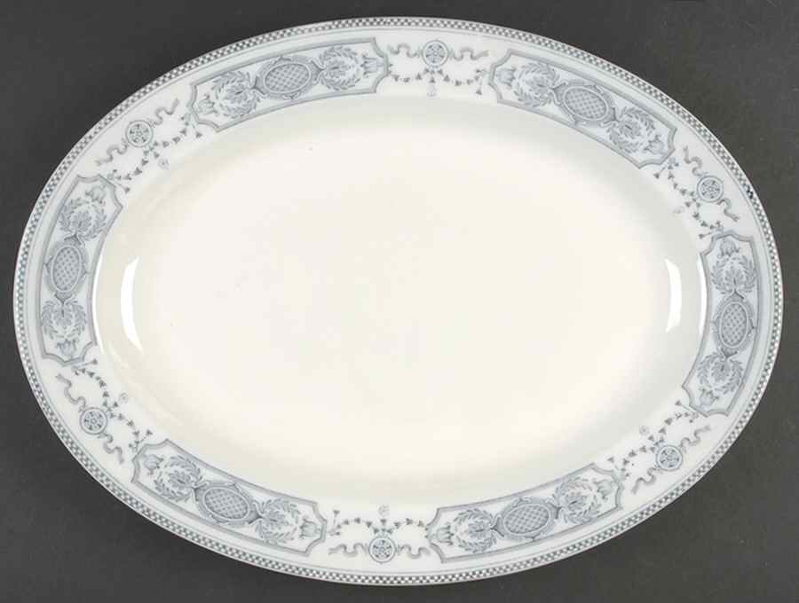 The Pontracina 16" Oval Serving Platter by Johnson Brothers-1