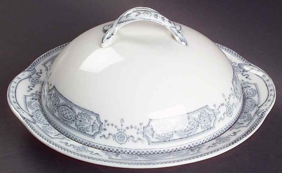The Pontracina Round Covered Butter by Johnson Brothers-1
