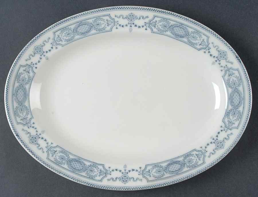 The Pontracina 12" Oval Serving Platter by Johnson Brothers-1