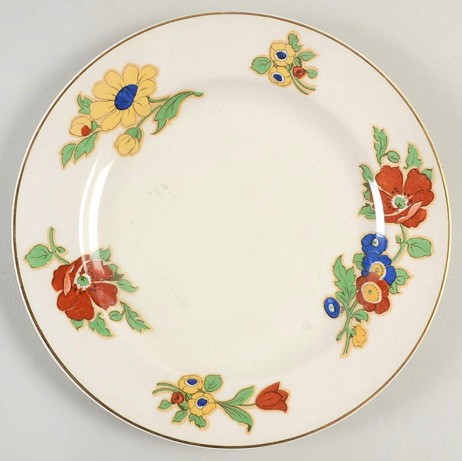 Poppy Dessert/Pie Plate by Johnson Brothers-1