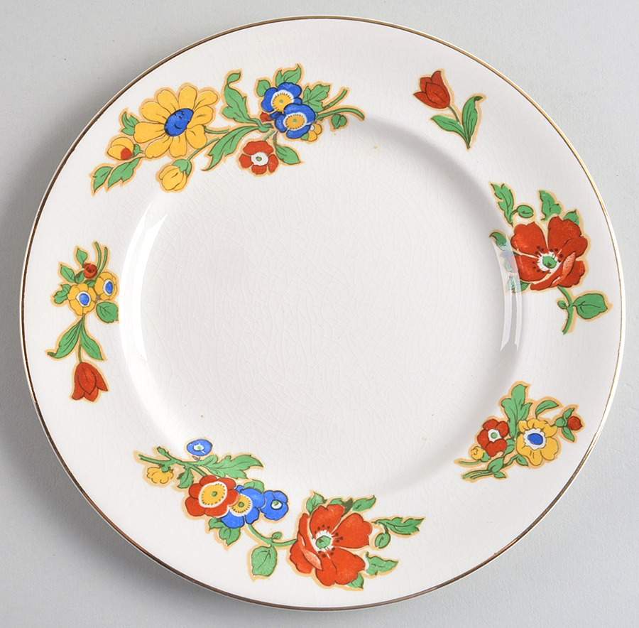 Poppy Salad Plate by Johnson Brothers-1
