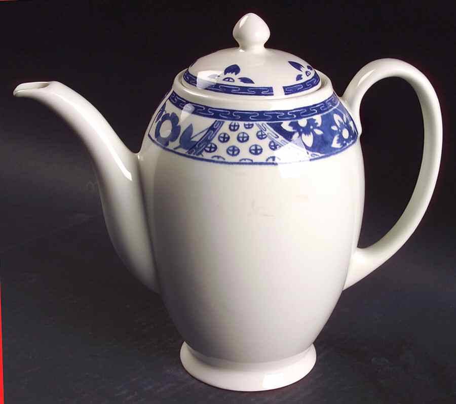 Portland Coffee Pot & Lid by Johnson Brothers-1