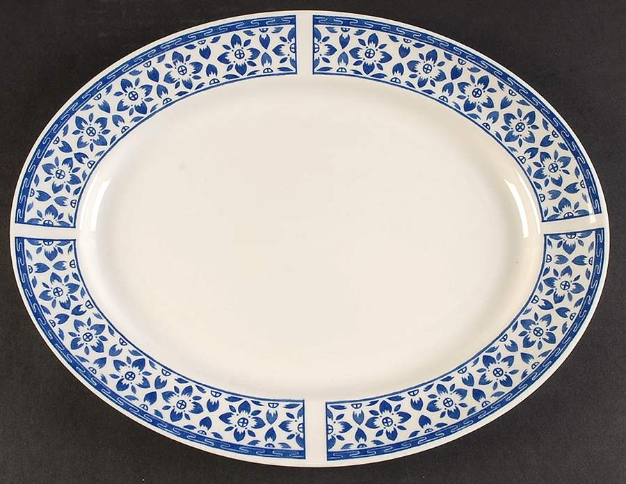Portland 13" Oval Serving Platter by Johnson Brothers-1